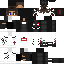 Minecraft skin texture, 64x64 pixels