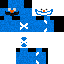 Minecraft skin texture, 64x64 pixels