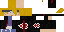 Minecraft skin texture, 64x32 legacy pixels