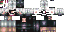 Minecraft skin texture, 64x32 legacy pixels