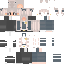 Minecraft skin texture, 64x64 pixels