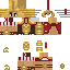 Minecraft skin texture, 64x64 pixels
