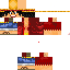Minecraft skin texture, 64x64 pixels