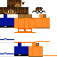 Minecraft skin texture, 64x64 pixels