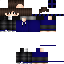 Minecraft skin texture, 64x64 pixels