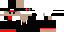 Minecraft skin texture, 64x32 legacy pixels