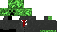 Minecraft skin texture, 64x32 legacy pixels