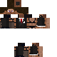 Minecraft skin texture, 64x64 pixels
