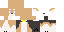 Minecraft skin texture, 64x32 legacy pixels