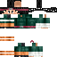 Minecraft skin texture, 64x64 pixels