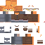 Minecraft skin texture, 64x64 pixels