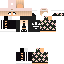 Minecraft skin texture, 64x64 pixels