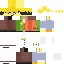 Minecraft skin texture, 64x64 pixels