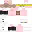 Minecraft skin texture, 64x64 pixels