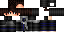 Minecraft skin texture, 64x32 legacy pixels