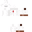 Minecraft skin texture, 64x64 pixels