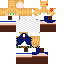 Minecraft skin texture, 64x64 pixels