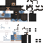Minecraft skin texture, 64x64 pixels