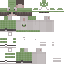 Minecraft skin texture, 64x64 pixels