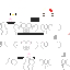 Minecraft skin texture, 64x64 pixels
