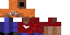 Minecraft skin texture, 64x32 legacy pixels
