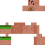 Minecraft skin texture, 64x64 pixels