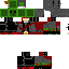 Minecraft skin texture, 64x64 pixels