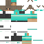 Minecraft skin texture, 64x64 pixels