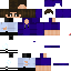 Minecraft skin texture, 64x64 pixels