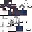 Minecraft skin texture, 64x64 pixels