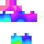 Minecraft skin texture, 64x64 pixels
