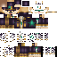 Minecraft skin texture, 64x64 pixels