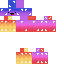 Minecraft skin texture, 64x64 pixels