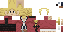 Minecraft skin texture, 64x32 legacy pixels