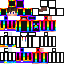 Minecraft skin texture, 64x64 pixels