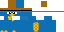 Minecraft skin texture, 64x32 legacy pixels
