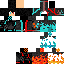 Minecraft skin texture, 64x64 pixels
